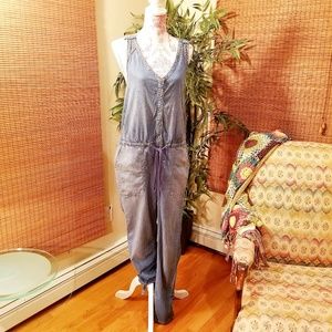 Denim Jeans Romper Anthropologie